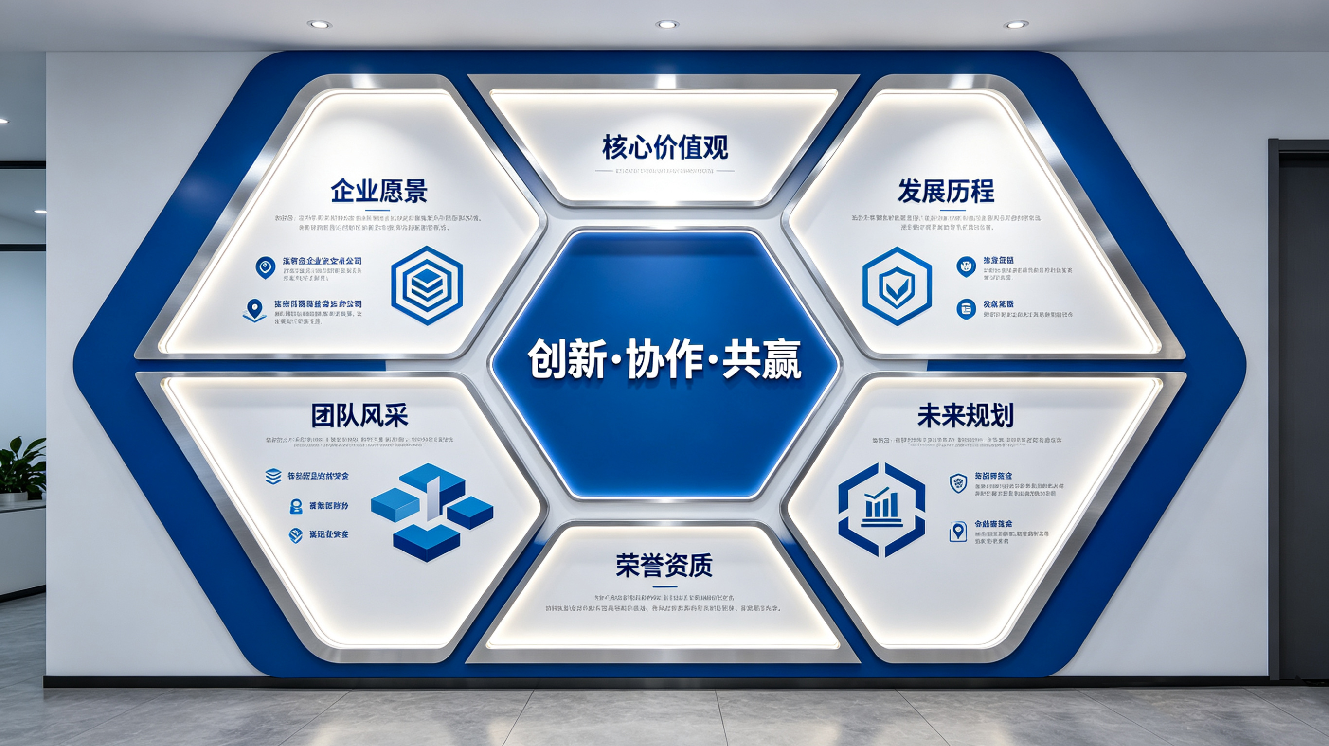 郴州企业文化墙六边形避坑指南（新手常犯5个错误）